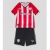 Günstige Athletic Bilbao Babykleidung Heim Fussballtrikot Kinder 2023-24 Kurzarm (+ kurze hosen)